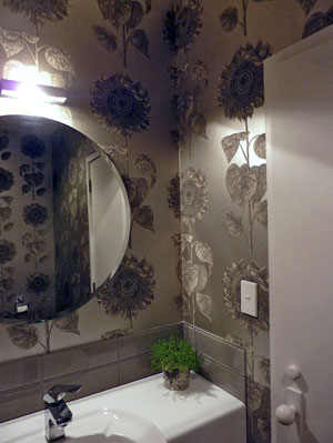 Vinyling bathroom